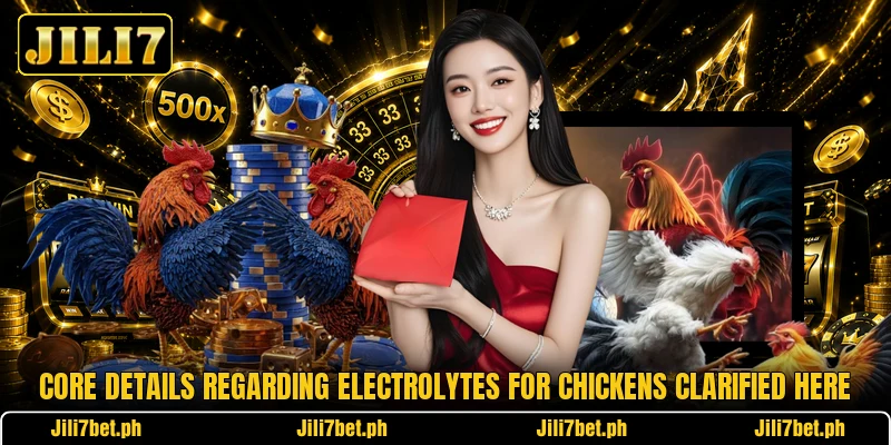 Core details regarding electrolytes for chickens clarified here Core details regarding electrolytes for chickens clarified here