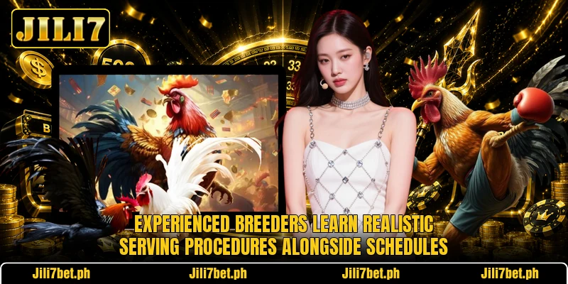 Experienced breeders learn realistic serving procedures alongside schedules Experienced breeders learn realistic serving procedures alongside schedules