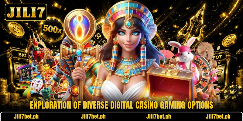 Exploration of diverse digital casino gaming options Exploration of diverse digital casino gaming options