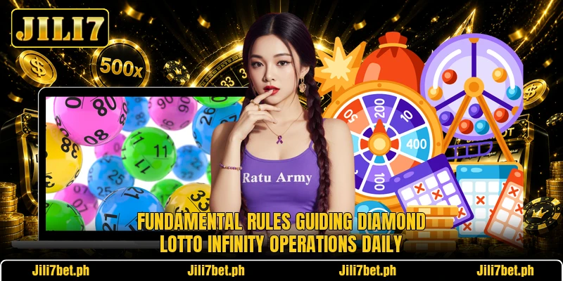 Fundamental rules guiding Diamond Lotto Infinity operations daily Fundamental rules guiding Diamond Lotto Infinity operations daily