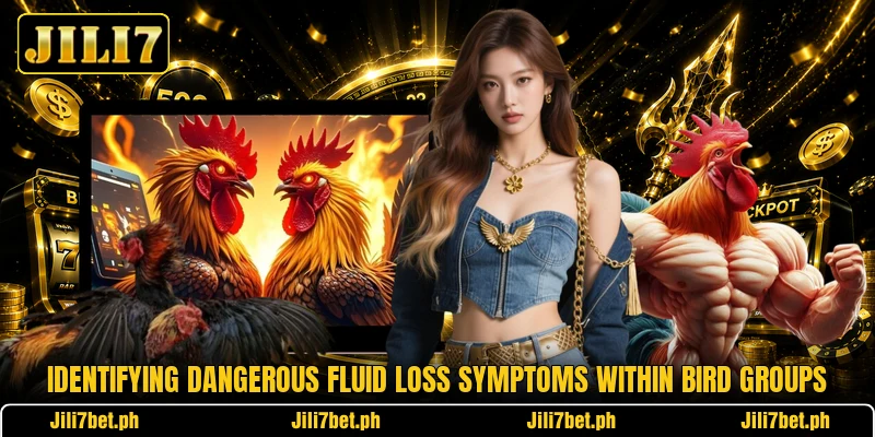 Identifying dangerous fluid loss symptoms within bird groups Identifying dangerous fluid loss symptoms within bird groups