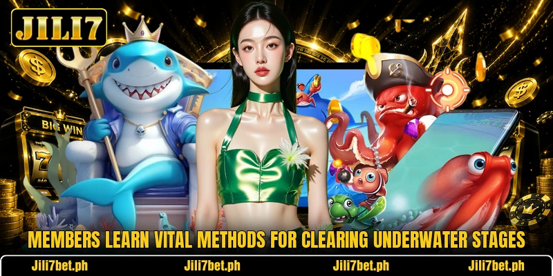Members learn vital methods for clearing underwater stages Members learn vital methods for clearing underwater stages