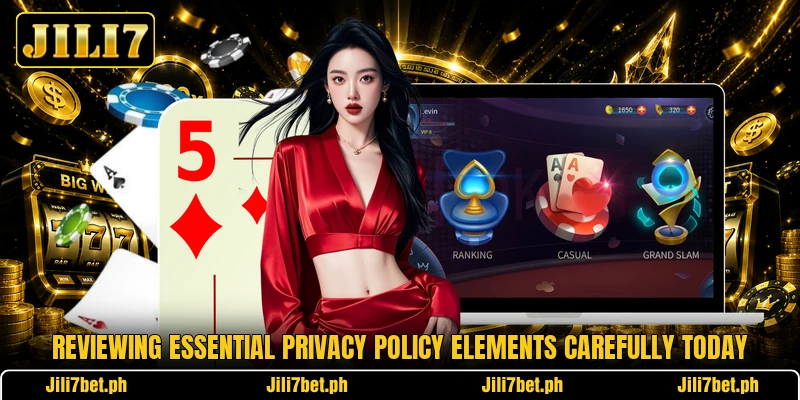 Reviewing essential privacy policy elements carefully today Reviewing essential privacy policy elements carefully today