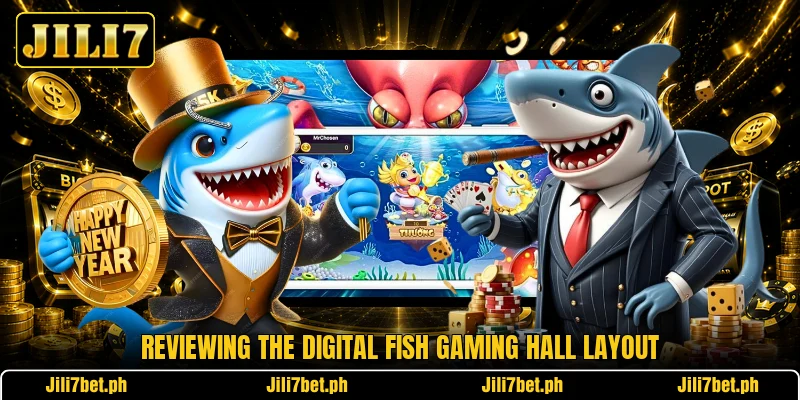 Reviewing the digital fish gaming hall layout Reviewing the digital fish gaming hall layout