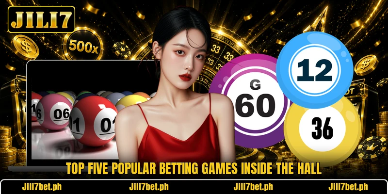 Top five popular betting games inside the hall Top five popular betting games inside the hall
